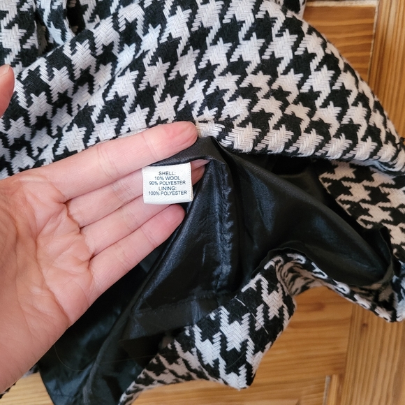 Blue Robin Anthropologie houndstooth skirt - Picture 4 of 8